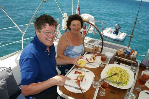 Geordie and Patricia.JPG © Ian & Andrea Treleaven